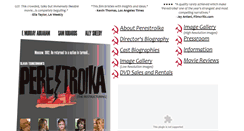 Desktop Screenshot of perestroikathemovie.com